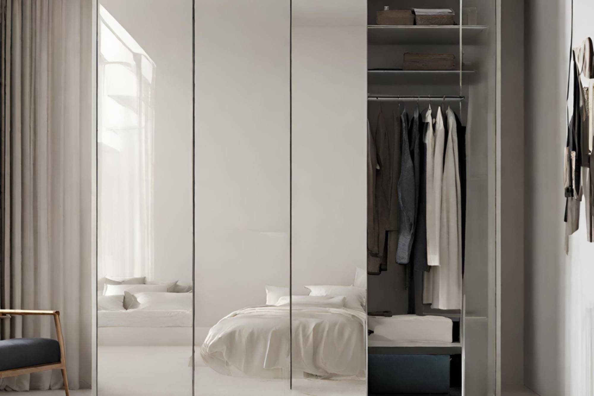 mirror wardrobes